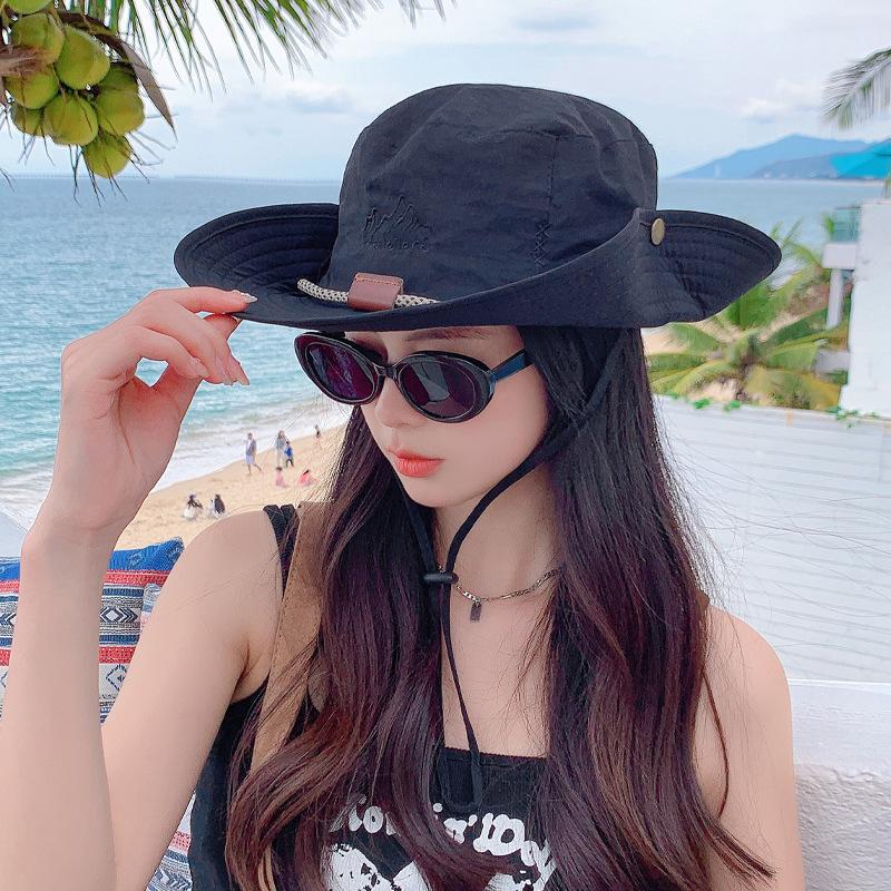 Западная ковбойская шляпа летняя уличная дышащая быстросохнущая панама для мужчин и женщин для кемпинга, альпинизма, защиты от солнца, рыбалки, шляпа с козырьком