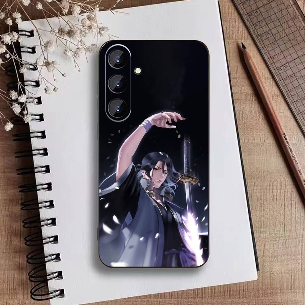 Чехол для телефона B-Bleach Anime K-Kuchiki для Samsung Galaxy A73, A21s, A22, A31, A52, A53, A71, A41, Мягкий черный корпус