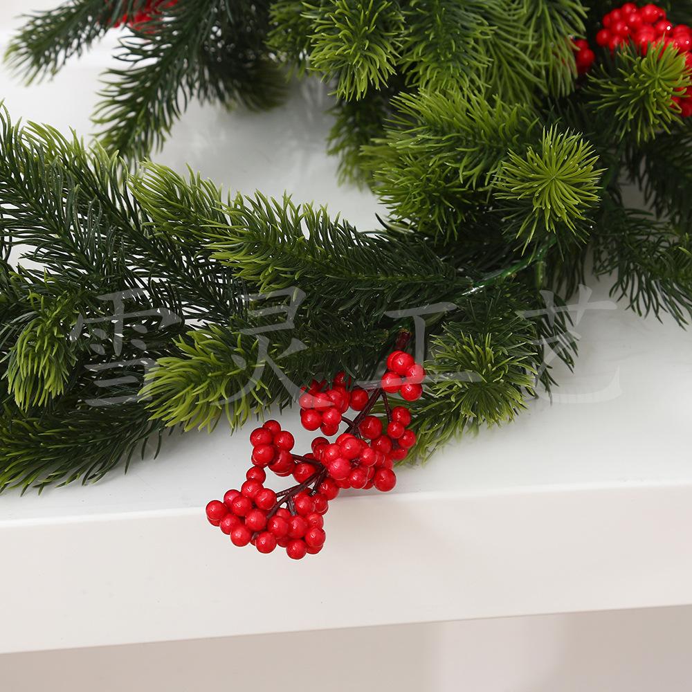 Christmas Decoration, Red Cedar Vine, 170cm, Vine, Christmas Decoration Wreath, Holiday Door Hanging, Door Decoration