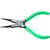 TRUSCO Snap Ring Hole Straight Pliers, Type, 1.0, Jaw, 62-1A