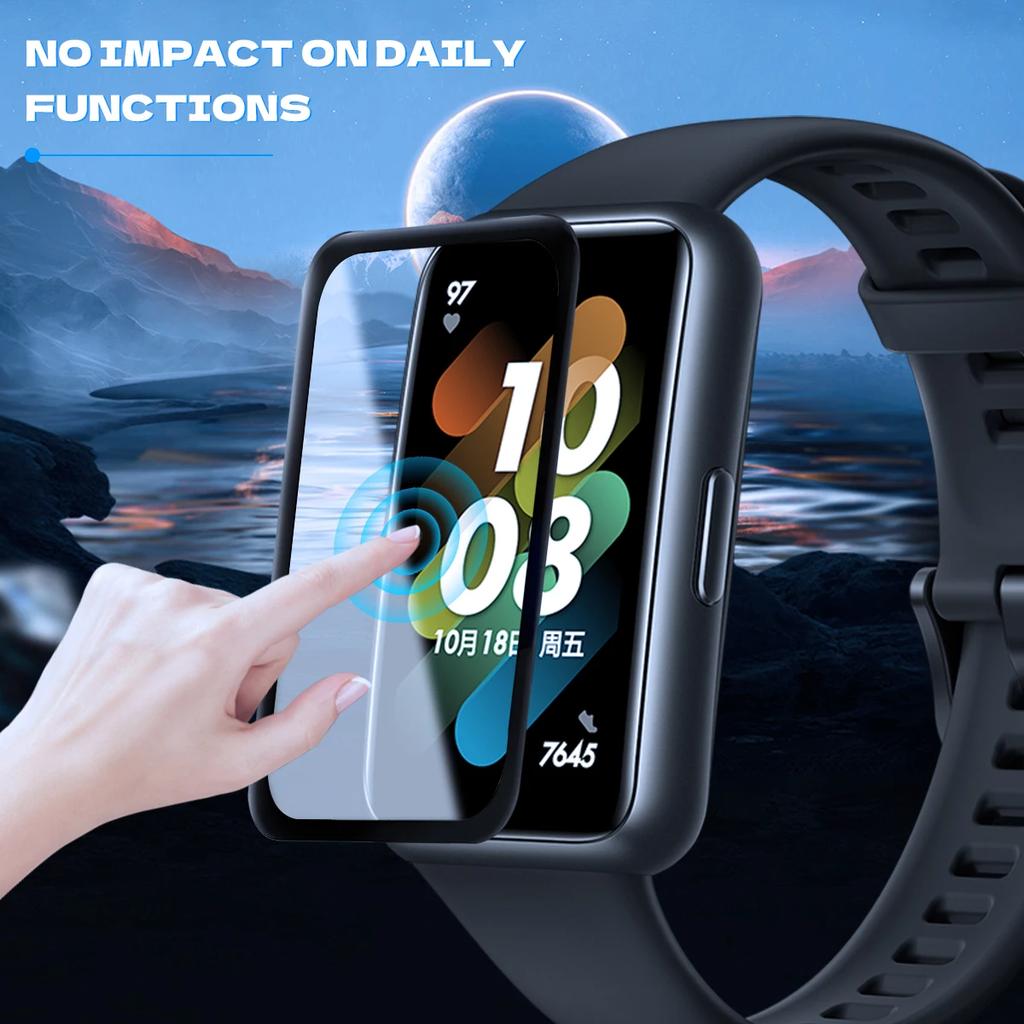 5D Защитная пленка для Samsung Galaxy Fit 3 Защитное стекло для экрана Защита от царапин для умных часов Galaxy Fit3 (Не стекло)