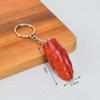 Funny Pvc Pork Belly Chicken Wings Roast Chicken Bag Pendant  Hanging Jewelry Key Ring Creative Simulation Food Charms
