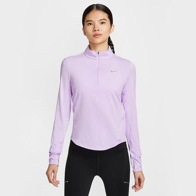 Женский топ с длинным рукавом и молнией на половину Swift Dri-FIT UV