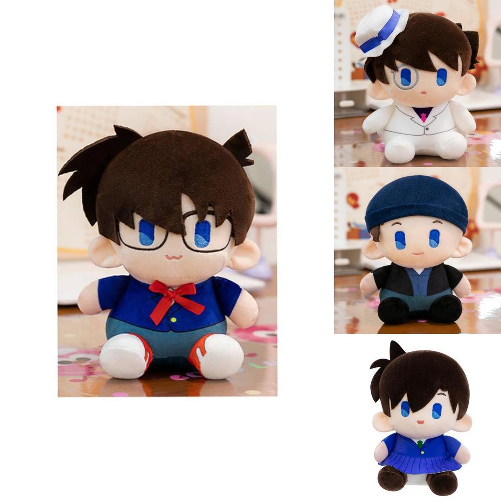 Charming Detective Conan Kaito Kid Plush Doll Keychain Trendy Backpack Accessory
