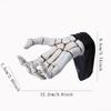Halloween Skeleton Hand Key Holder Wall Mounted Multifunctional Skeleton Hand Wall Hooks Resin Gothic Ornament Packs