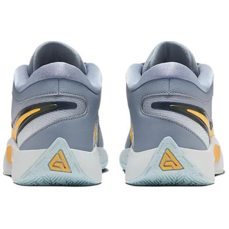 Nike Giannis Freak 6 EP Ashen Slate Laser Orange Мужские кроссовки Серые Armory-Navy Glacier-Blue FJ7807-400