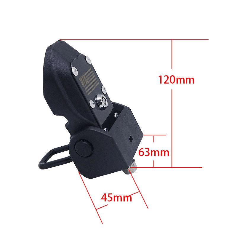 For Jeep Wrangler JL 2018+ Hood Lock Car Hood Lock Hood Modification Accessories
