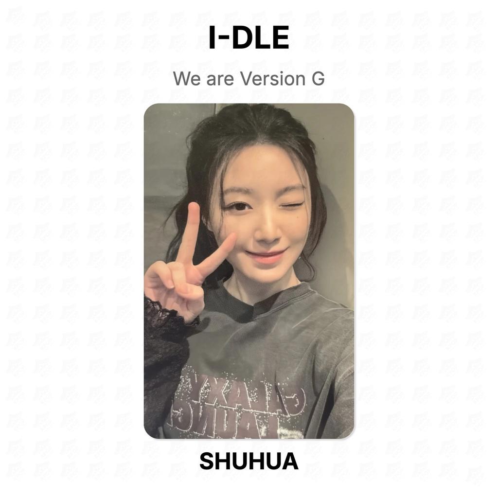 I-DLE We are Версия G Официальная фотокарточка