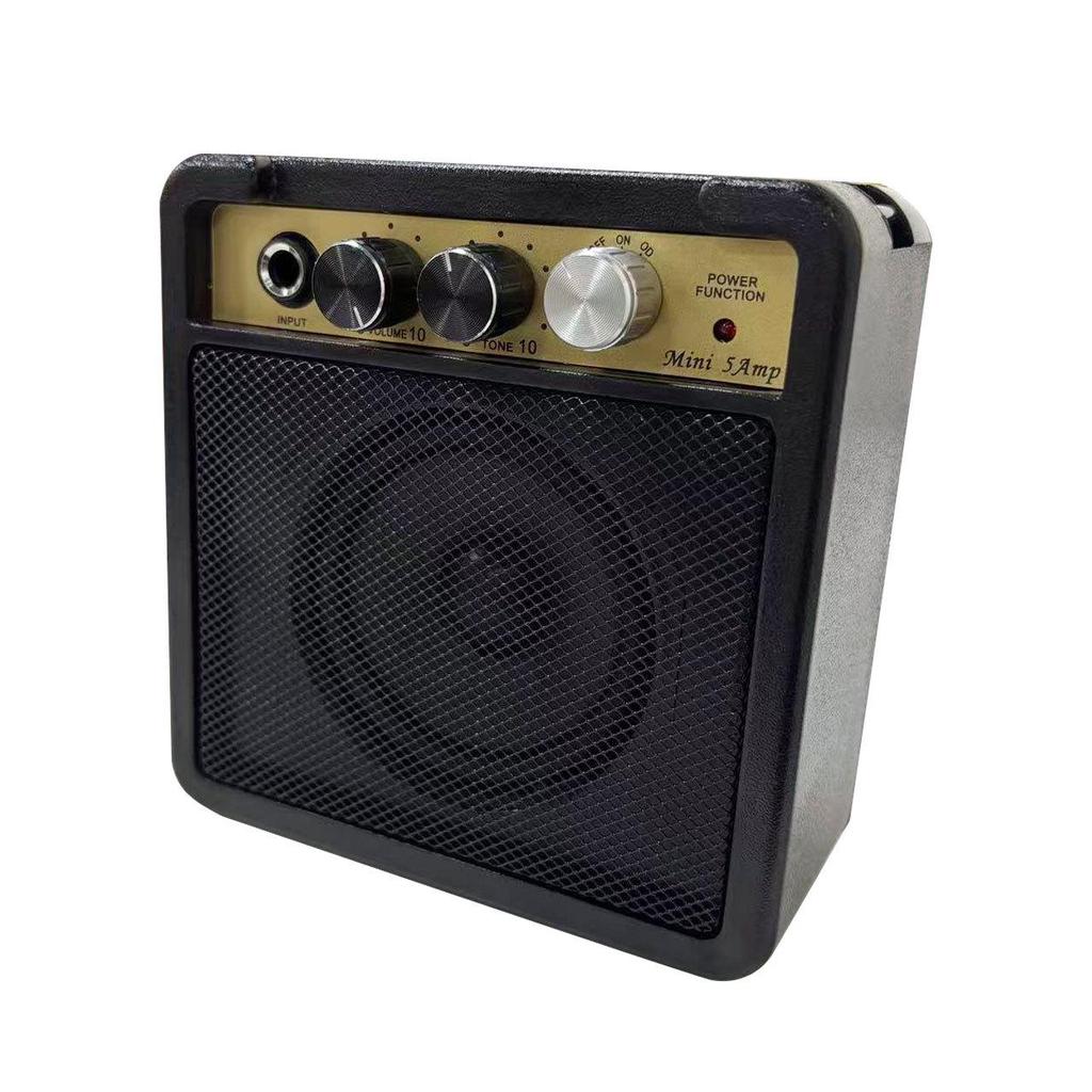 Мини-усилитель для электрогитары 5 В, набор динамиков с аксессуарами для баса