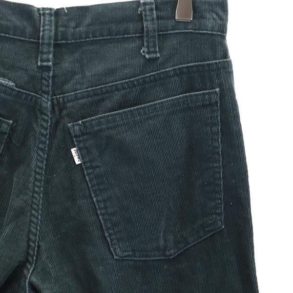 Levi's Винтажные вельветовые брюки 80-х 42 Talon w31 Зеленый система Застежка Talon Мужские Б/У