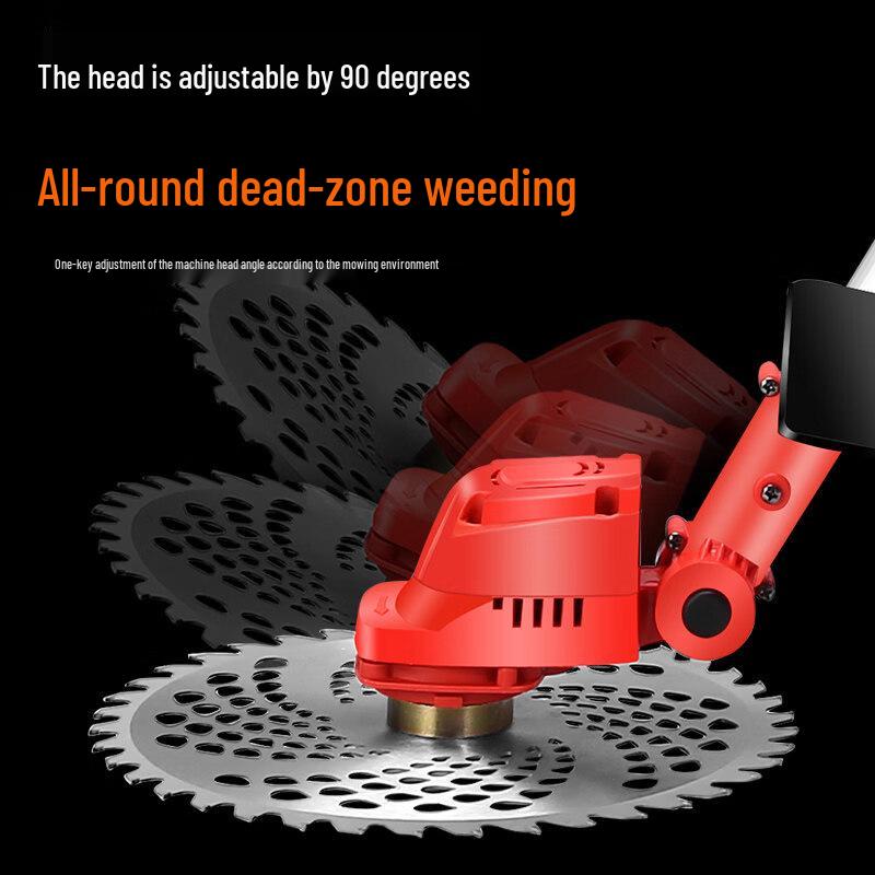 Cordless Lithium Electric Lawn Mower & Weeder CN plug (adapter included)