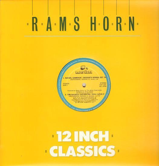 12inch Record VARIOUS - Love Hits RHR3481 RAMS HORN 1985 Netherland Soul/Funk Used