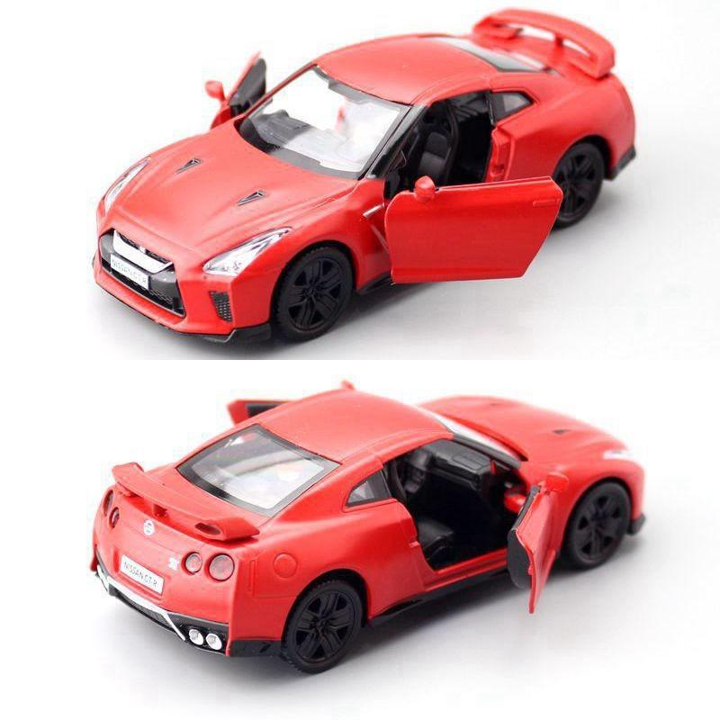 Alloy Gtr Simulation Sports Car Model Kid Toy For Collection And Display
