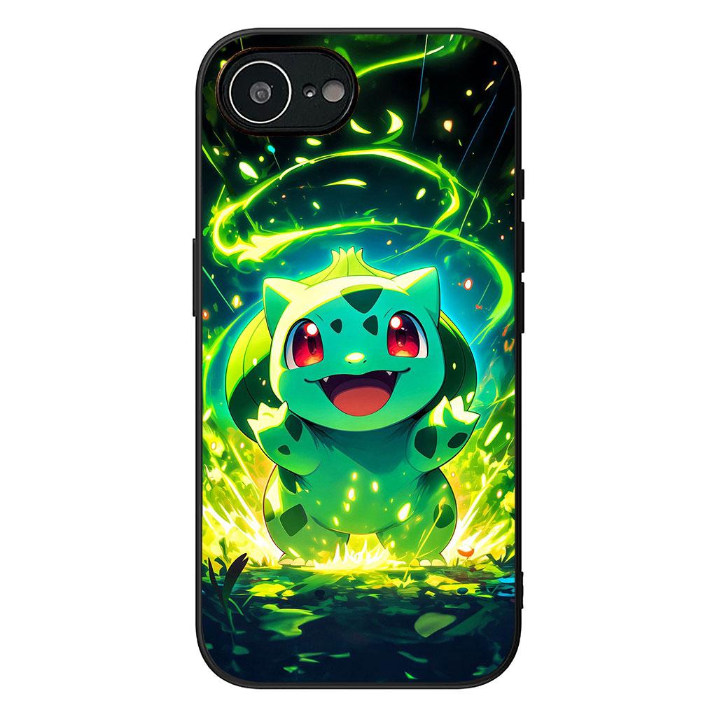 Чехол для телефона P-Pokemons Charmander P-Pikachus Mewtwo для Apple iPhone 16 15 14 Plus 13 12 Mini 17 Pro Max + ProMax 16E Air Case