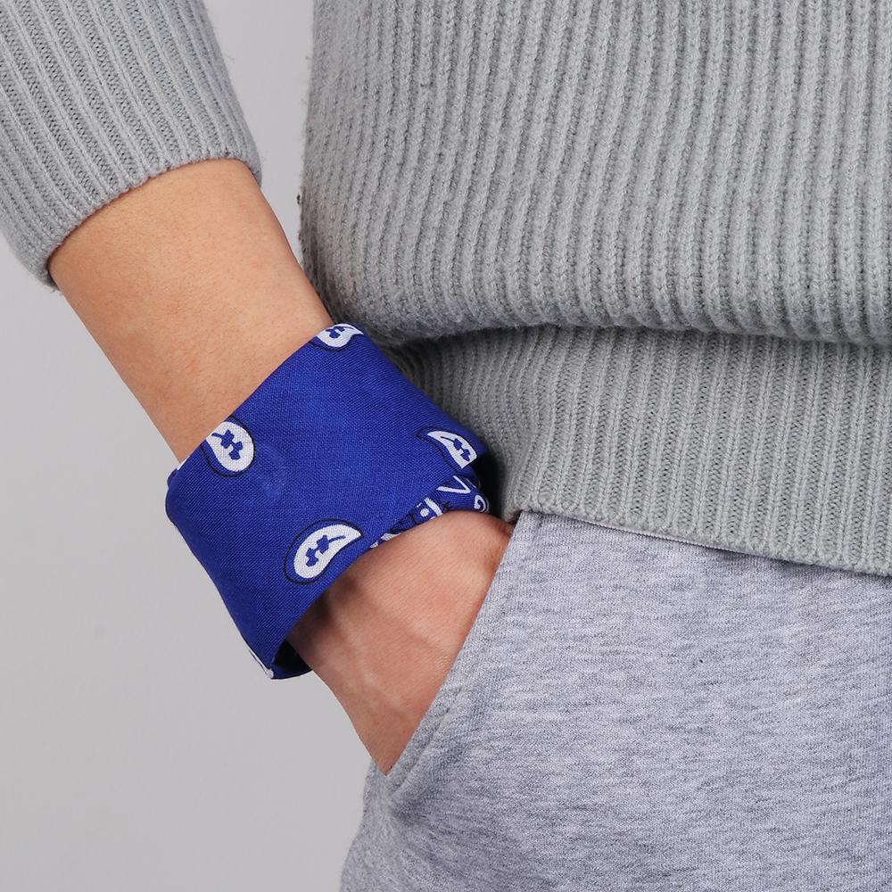 Headwear 100% Cotton Handkerchief Paisley Bandana Wristband Printed Square Scarves Hair Band