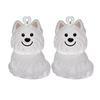 2/5Pcs Pet Hair Storage Box Keychain Portable Pet Memory Holder Secret Fur Collection Box Pet Hair Souvenir Box Keyring