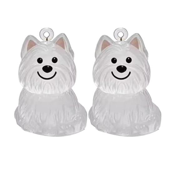2/5Pcs Pet Hair Storage Box Keychain Portable Pet Memory Holder Secret Fur Collection Box Pet Hair Souvenir Box Keyring