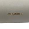Б/у Сумка на плечо JIL SANDER белая кожа Женская