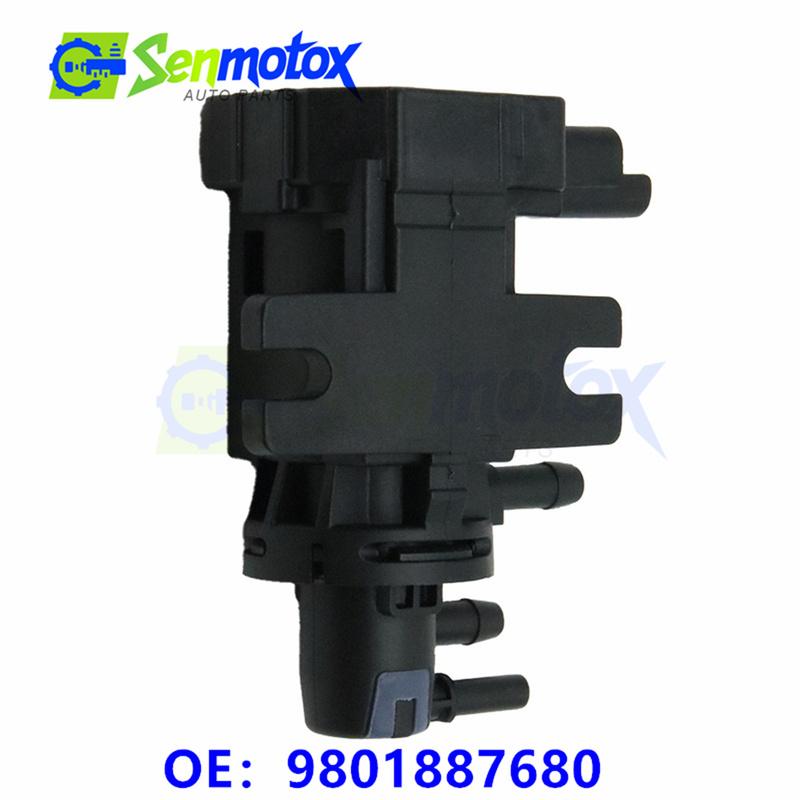 9665886280 9674091680 9674084680 1618QQ Turbo Pressure Solenoid Valve 9801887680 For Citroen C3 C4 C8 Ford Peugeot 2.0L HDi 2008
