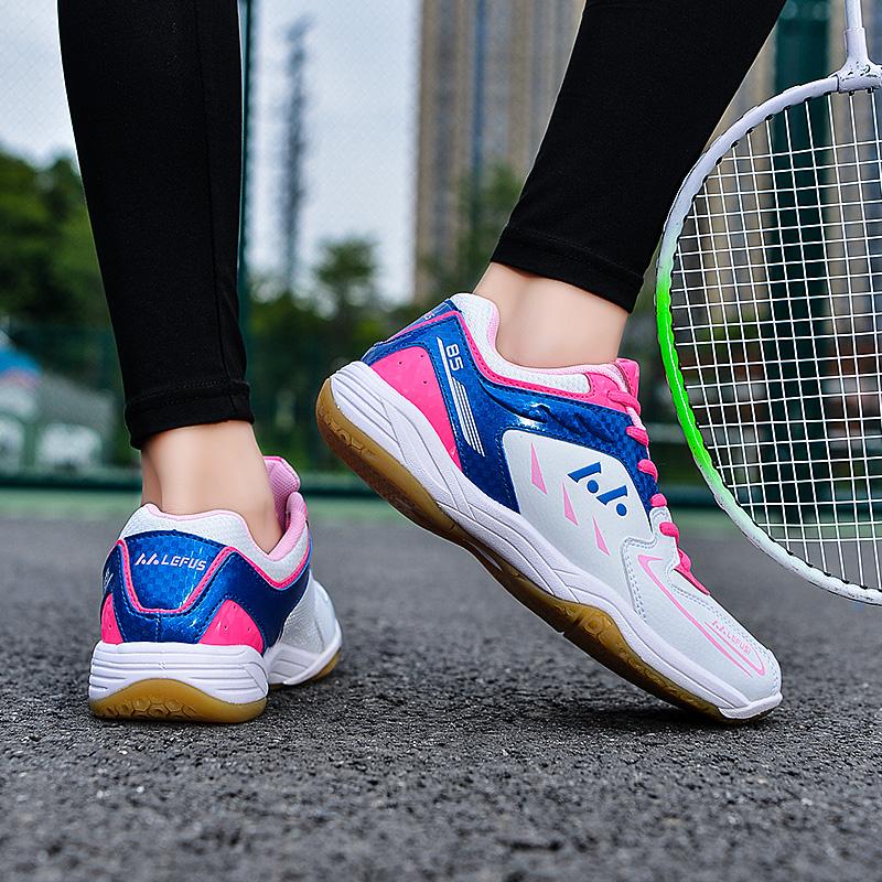 36-45 Мужская/женская амортизирующая противоскользящая износостойкая обувь для бадминтона Женская обувь для настольного тенниса Спортивная повседневная обувь для волейбола