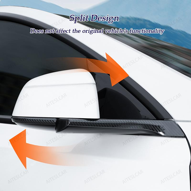 Car Rearview Mirror Protector For Tesla Model YL 2026 / Y Luanch Juniper 2025 2026 Mirror Protector Vehicle Anti-collision Strip