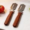 2 шт. Многофункциональная резка для лука, Овощечистка из нержавеющей стали, Бытовой скребок для фруктов и овощей «три в одном»