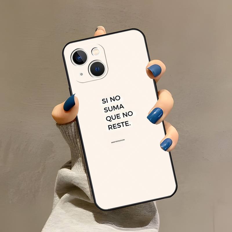 Чехол для телефона с испанскими цитатами для Apple IPhone 13 12 11 Pro Max Mini Xs X Xr 7 8 6 6s Plus Se 2020, высококачественный противоударный чехол