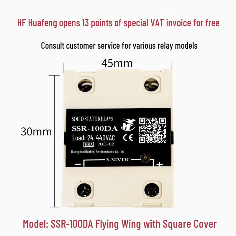 Однофазное твердотельное реле SSR-40DA Управление DC/AC MGR-1D4840