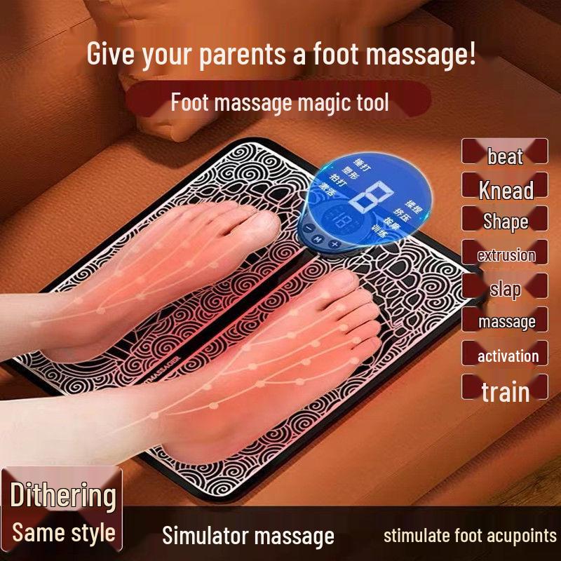 Intelligent EMS Pulse Foot Massager & Therapy Pad
