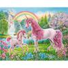 Pink Unicorn Horse Animal Cartoon DIY Digital Painting By Numbers Modern Wall Art Canvas Painting Unique Gift Home Decor 40x50cm