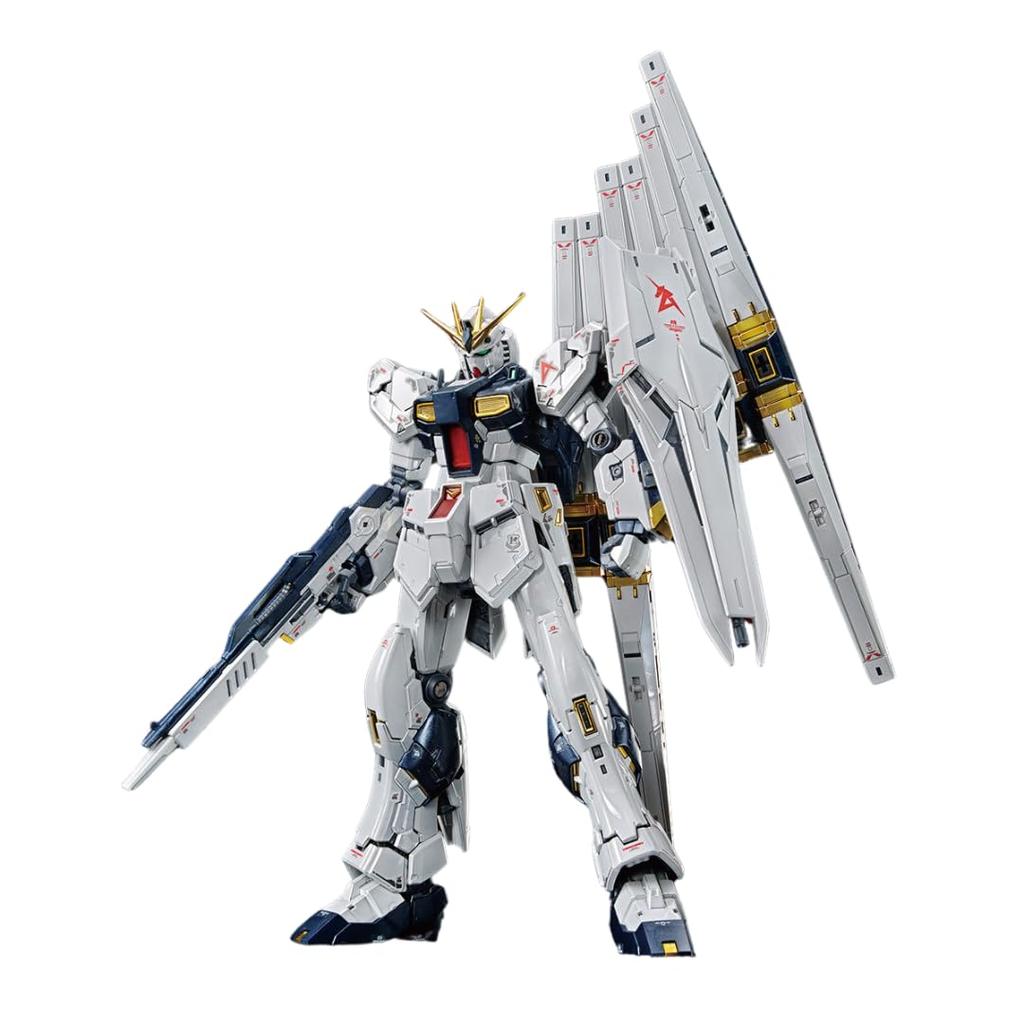 RG Gundam Base Limited Nu Gundam Mobile Suit Counterattack 1/144 [Titanium Finish] Gundam Char's
