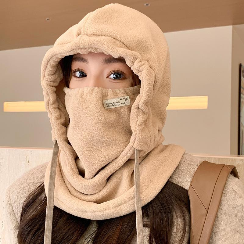 Балаклава зимняя теплая шапка для лица и шеи утеплитель для спорта на открытом воздухе уличная мода лыжная шапка