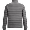 Armani Exchange FW25 Стеганая куртка с принтом логотипа и воротником-стойкой, теплая, мужская, верхняя одежда XM001919-AF16927-U8092