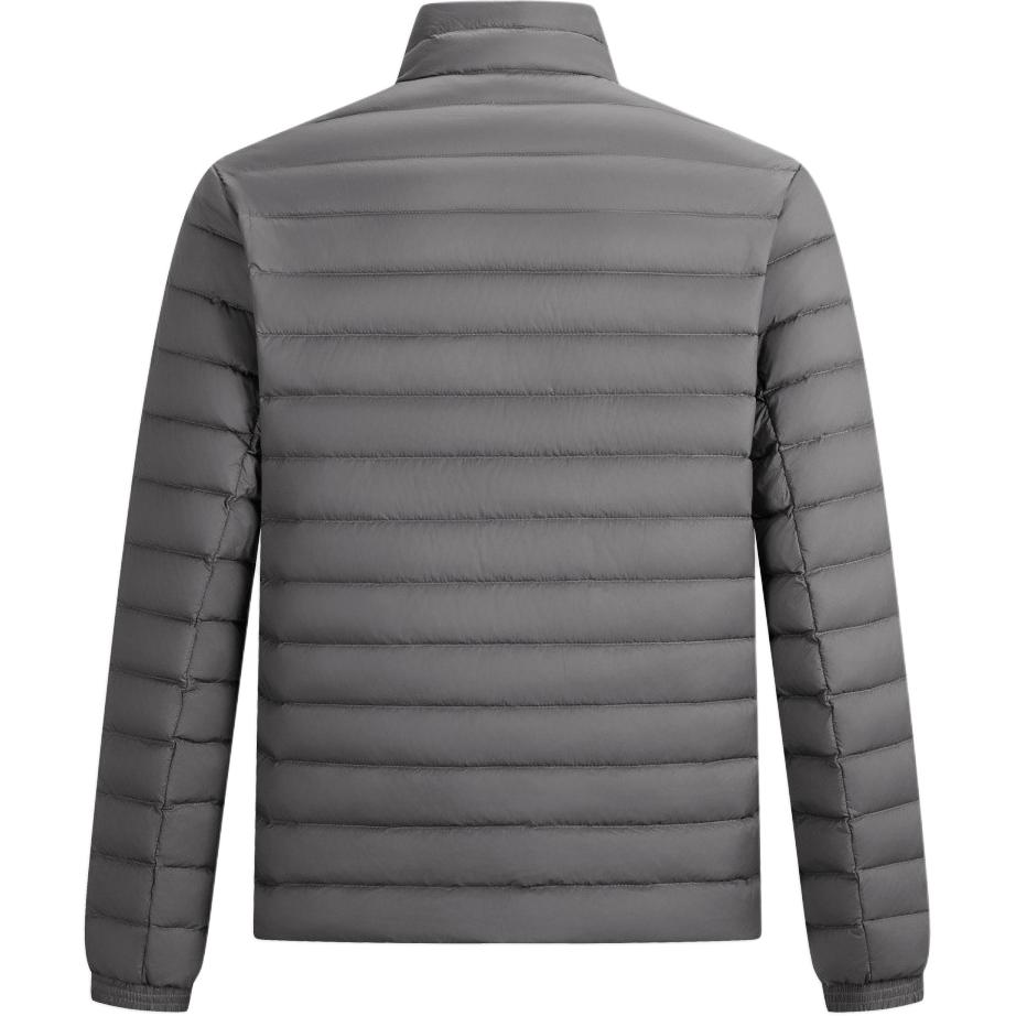Armani Exchange FW25 Стеганая куртка с принтом логотипа и воротником-стойкой, теплая, мужская, верхняя одежда XM001919-AF16927-U8092