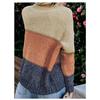 Women S Casual Loose Fit Pullover Crew Neck Knit Sweater