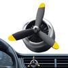 Car Air Vent Clip,Car Aromatic Clip Rotating Propeller Outlet Decoration - Aromatherapy Accessories for Deodorizing and Improving Mood