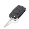 Для Ssangyong Actyon Kyron Rexton Внедорожник 2 Кнопки Модифицированный Выкидной Складной Пульт Дистанционного Управления Автомобильным Ключом Чехол Заготовка Ключа Необрезанное Лезвие