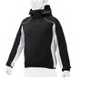Mizuno Stretch Knit Hoodie Baseball/Softball (Half Zip), 12JE0K26, Medium, Black/White