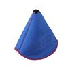 MUGE Shift Knob Cover Shift Knob Boot Cover Canvas Universal Stitching Collar (Blue)