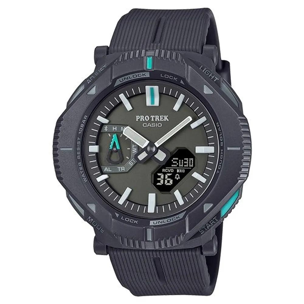 PRJ-B001-1DR Tough Solar Bluetooth Outdoor Waterproof Wristwatch