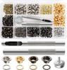 Metal Eyelets Set Multifunctional Pliers Kit for Belt Clothes Canvas Curtains Shoes Tent Grommets Eyelets Installer Tool Set