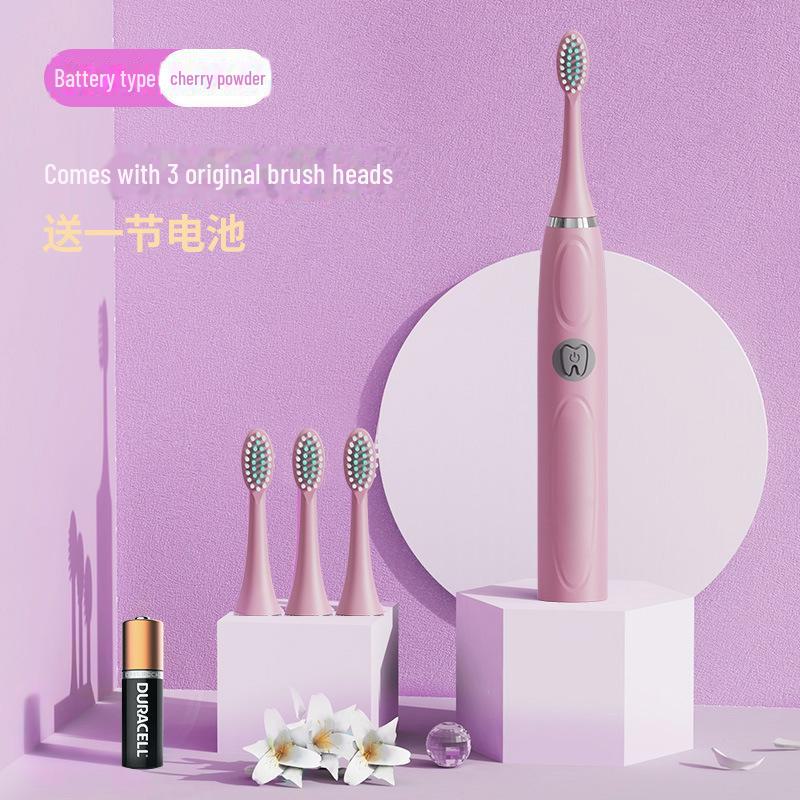 Rechargeable Sonic Electric Toothbrush with Soft Bristles for Adults.