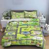 "Charming miniature cityscape adventure" Bedding sets Duvet covers Pillowcases(1* Duvet Cover 2* Pillowcases without duvet insert)