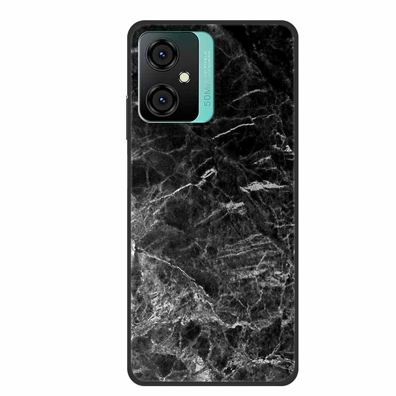 For Blackview Oscal C70 Case Soft Silicone TPU Back Cover for OscalC70 Fundas Blackview C70 Phone Cover Iridescent Marble Bumper