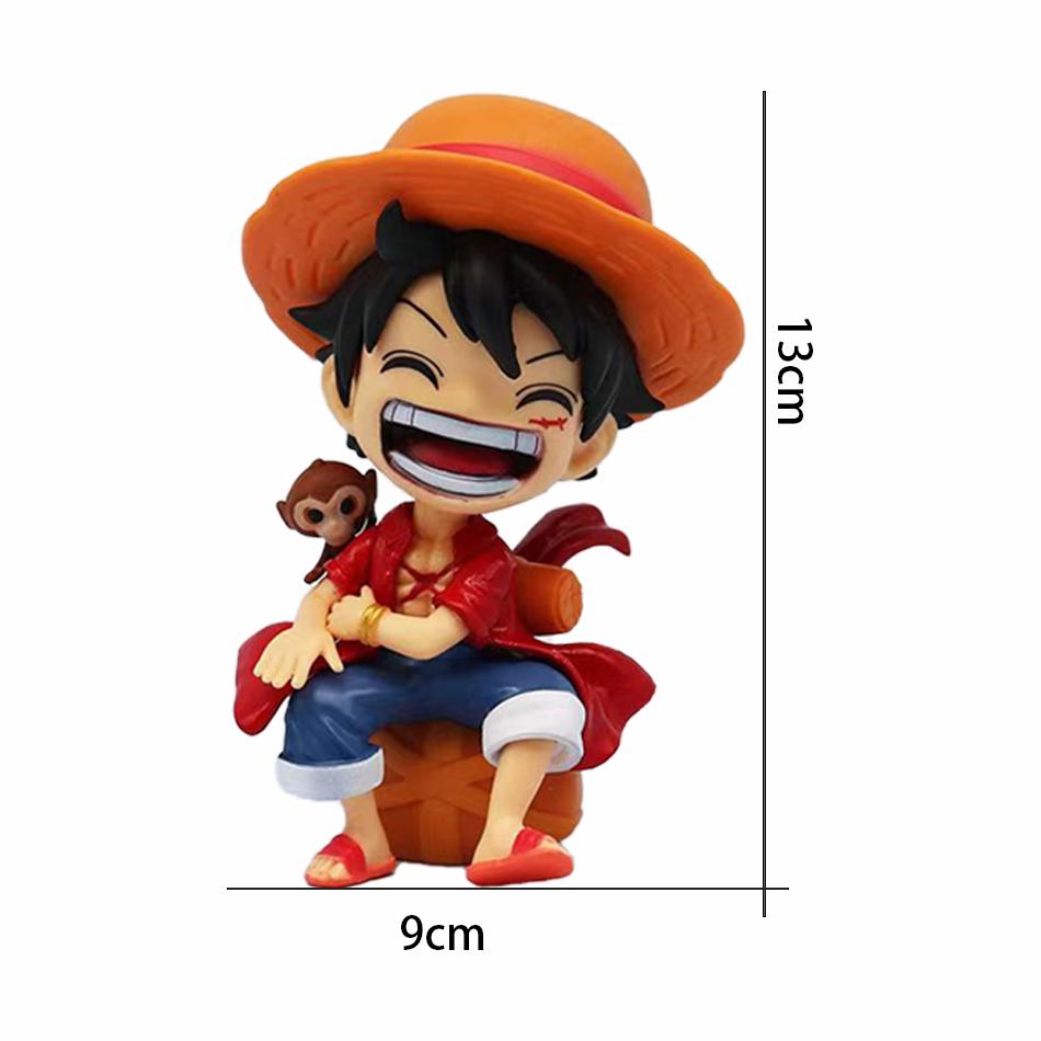 One Piece Портативный Луффи Зоро Портгас·Д· Эйс Сидящий Ямато версия Q модная игра мультфильм Аниме автомобильное украшение rega