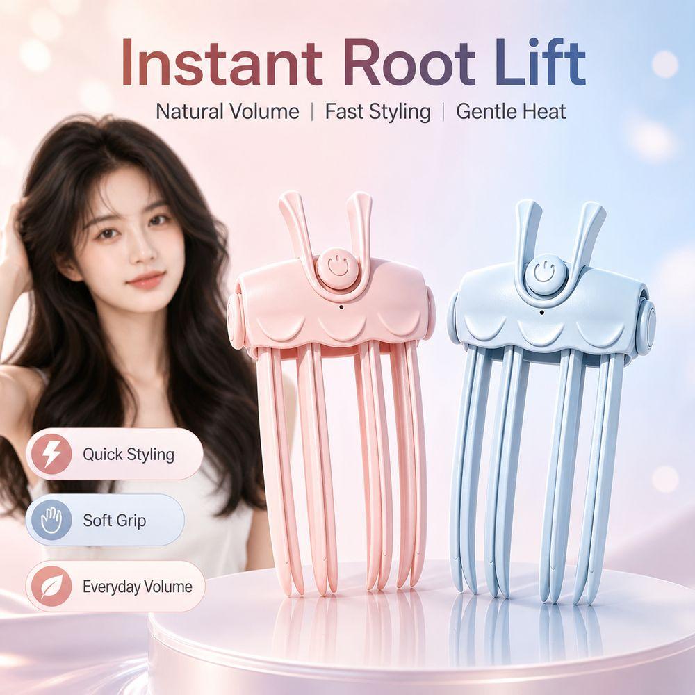 Seamless Design Heated Hairpin High Crown Hair Roots Volumizer For Roots Volume