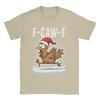 Потрясающая футболка с петухом F Caw F, забавная птица Fcawf, курица, мужская, с круглым вырезом, хлопковая, с коротким рукавом, идея для подарка, одежда