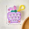 Cross-Border Mini Whack-a-Mole Game: Children's Decompression Toy, Educational Fun Keychain, Push-Button.