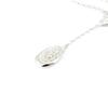 Altesse [I2931] - Белое серебряное ожерелье «Богиня»