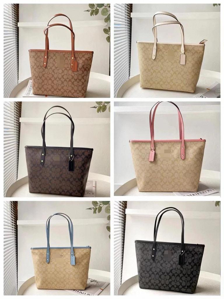 Koujia City30 Zipper Shoulder & Crossbody Tote Bag - Large Capacity Handbag